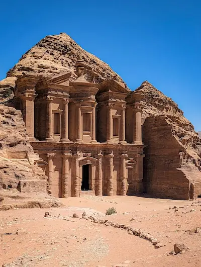 Petra en Jordanie